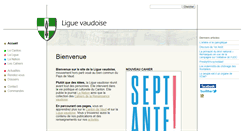 Desktop Screenshot of ligue-vaudoise.ch