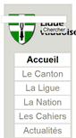 Mobile Screenshot of ligue-vaudoise.ch